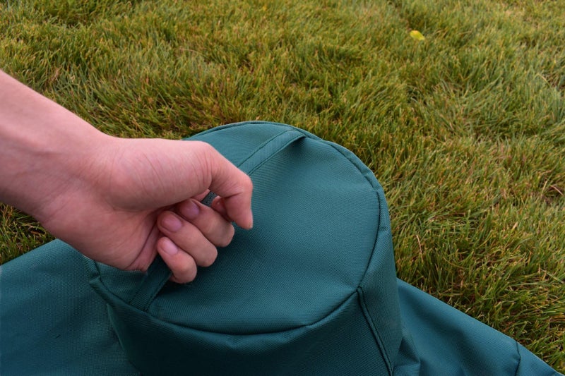 Mini Lustrous Cover Compatible with Large Big Green Egg, Ceramic Grill Cover Outdoor Grill Cover with Durable and Water Resistant Fabric, Large(Green) - Image 2
